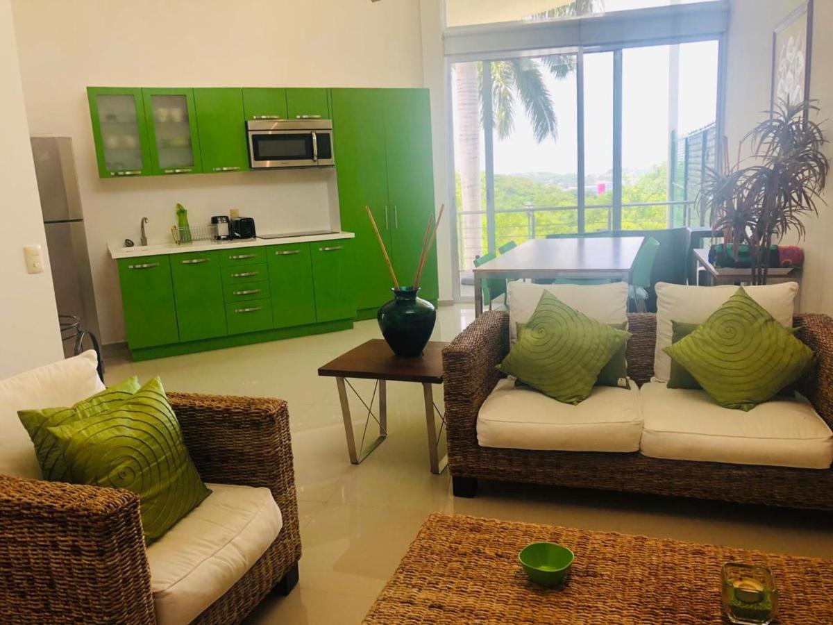 Puntagaviota Apartman Santa Cruz Huatulco Kültér fotó