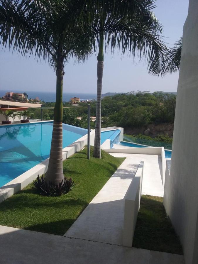 Puntagaviota Apartman Santa Cruz Huatulco Kültér fotó